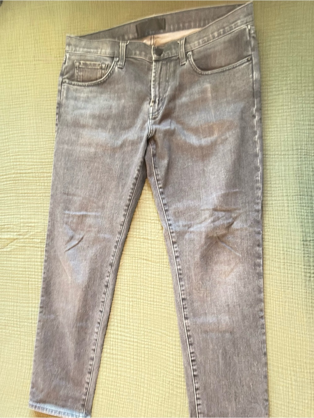 J Brand Men's Washed Gray Skinny Jeans